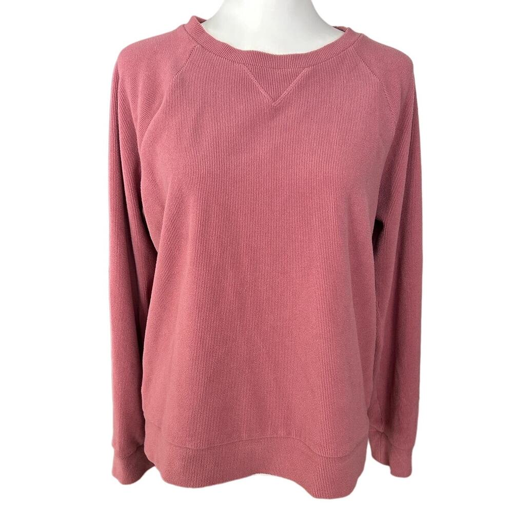 Marc New York Pink Long Sleeve Top Medium